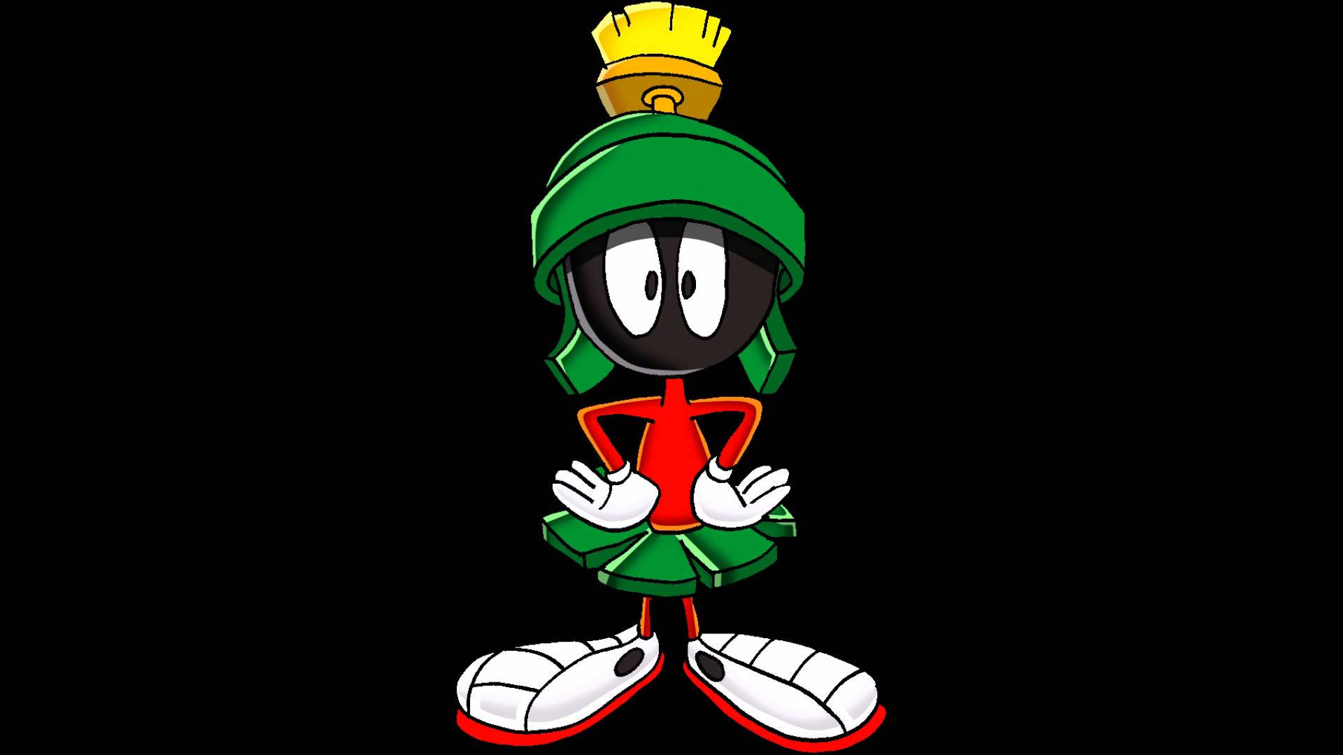 Marvin The Martian Black Background Background