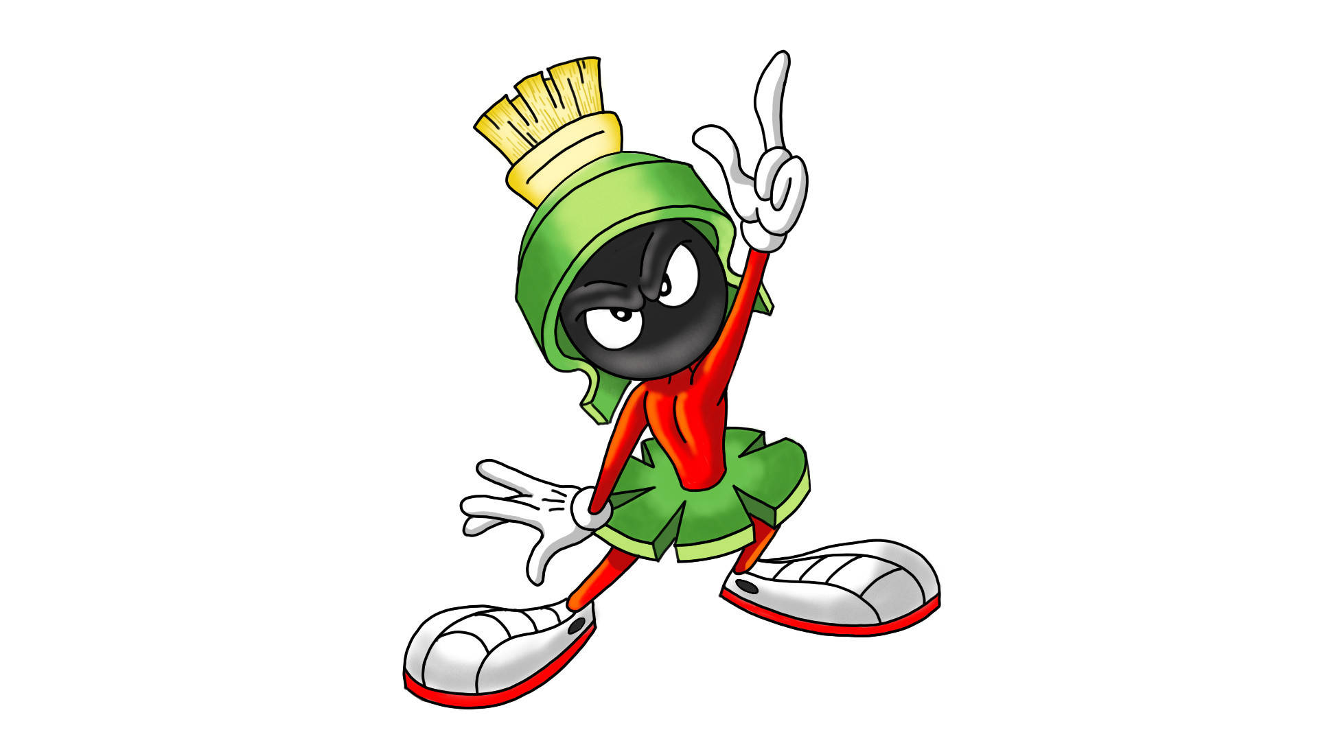 Marvin The Martian Drawing Background