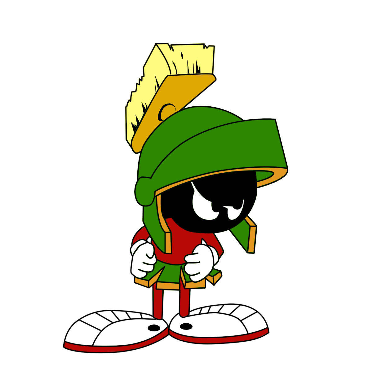 Marvin The Martian Looking Mad Background