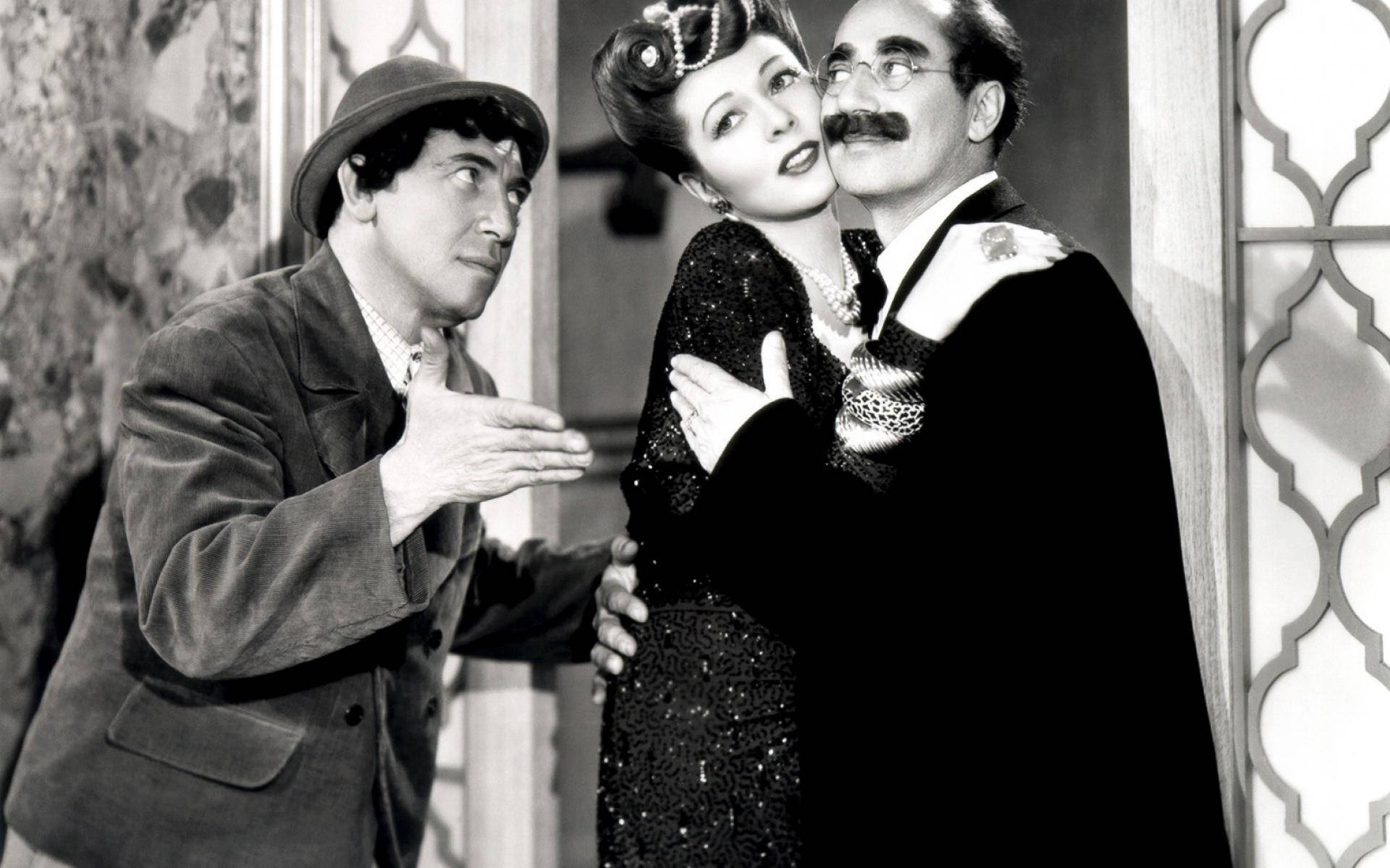 Marx Brothers And Lisette Verea Background