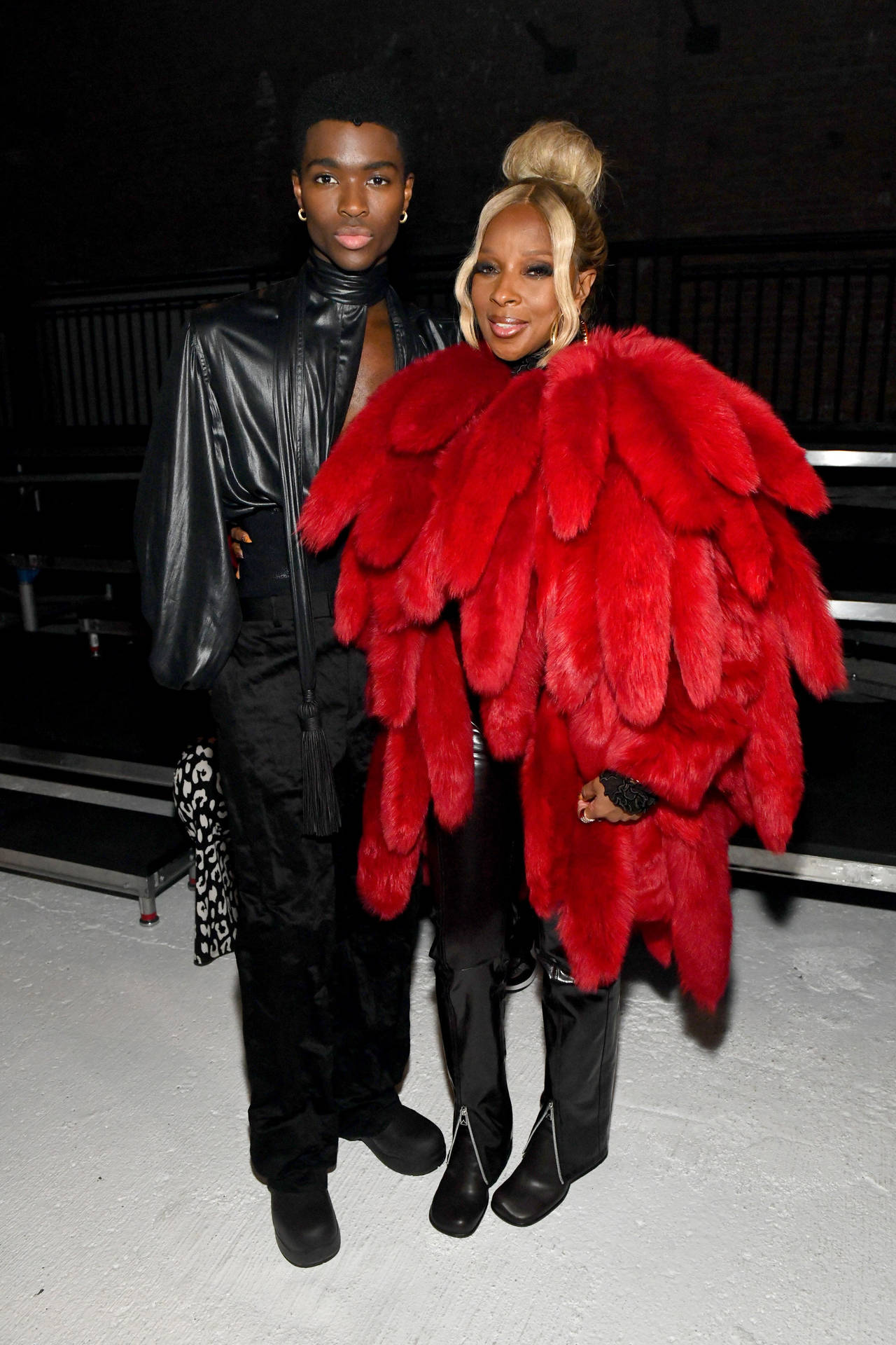 Mary J Blige At Bottega Veneta's Fashion Show