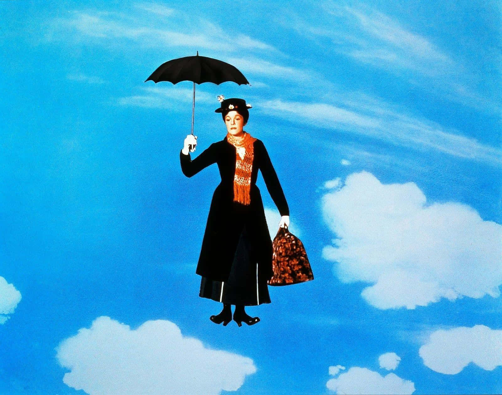 Mary Poppins And Friends In The City Background