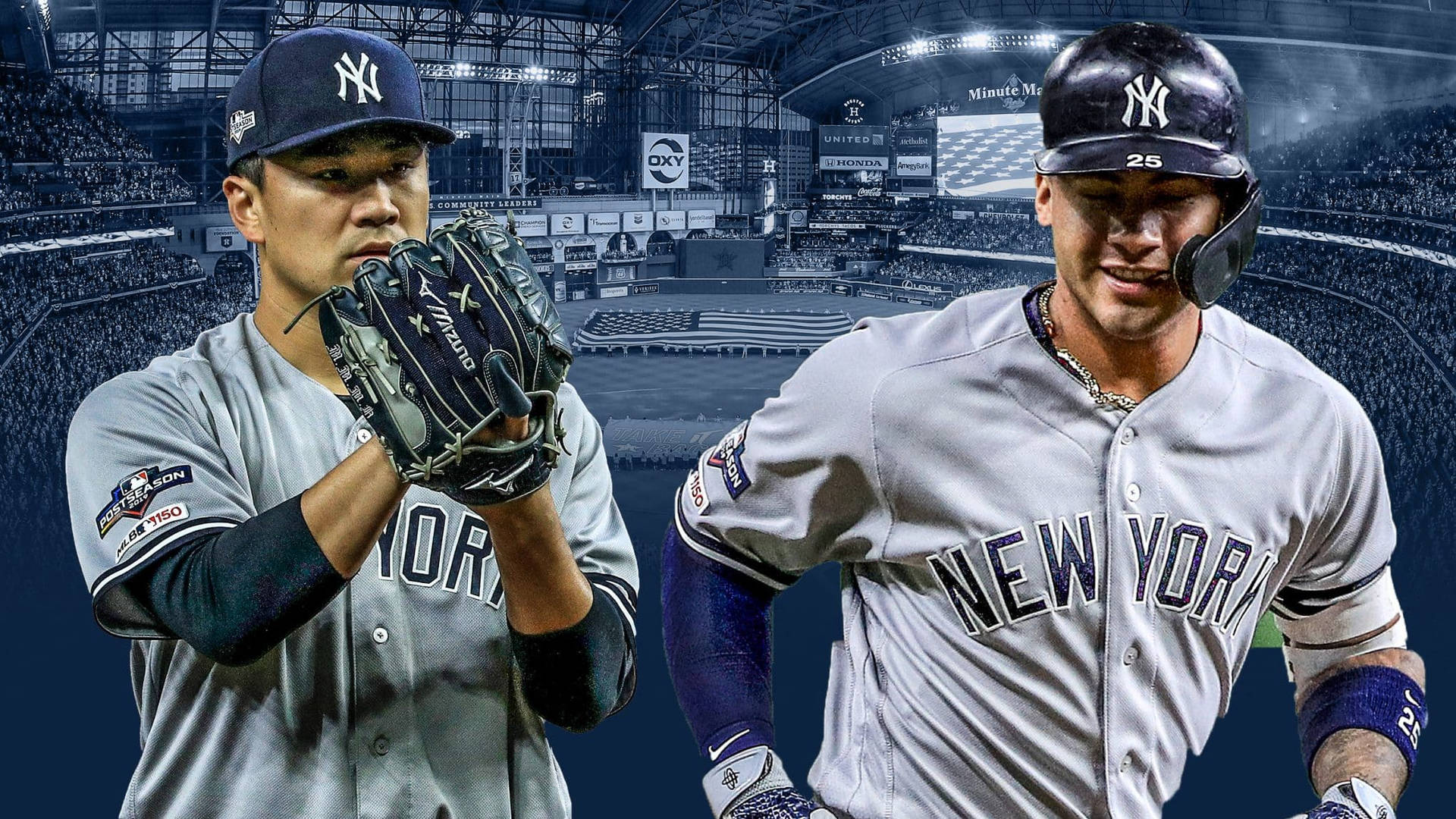 Masahiro Tanaka And Teammate Background