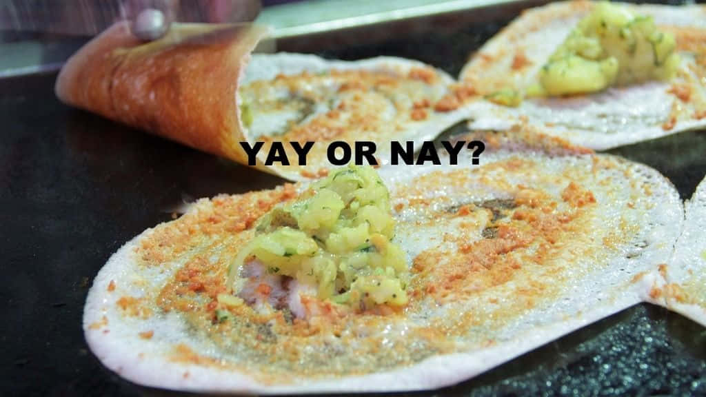 Masala Dosa Preparation Yayor Nay Background