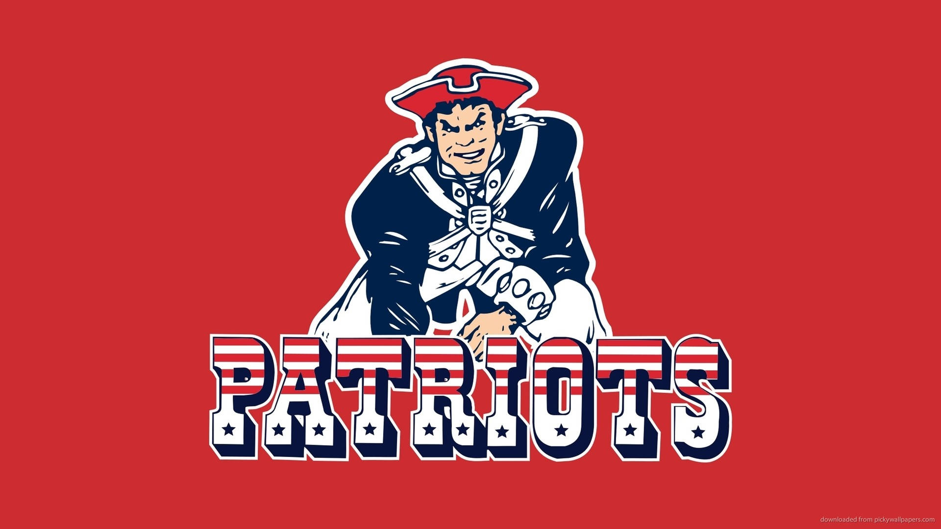 Mascot Of New England Patriots Logo Background