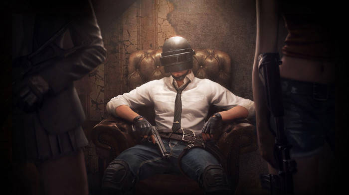 Mascot On Chair Pubg Banner