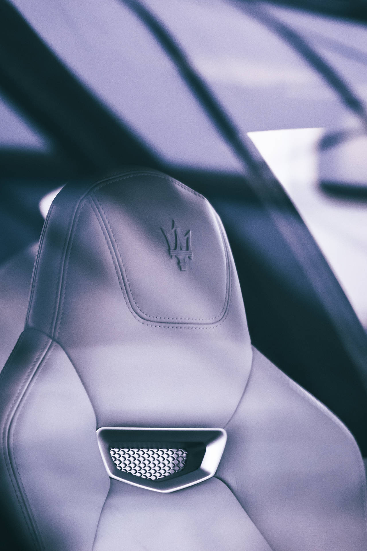 Maserati Car Seat Background