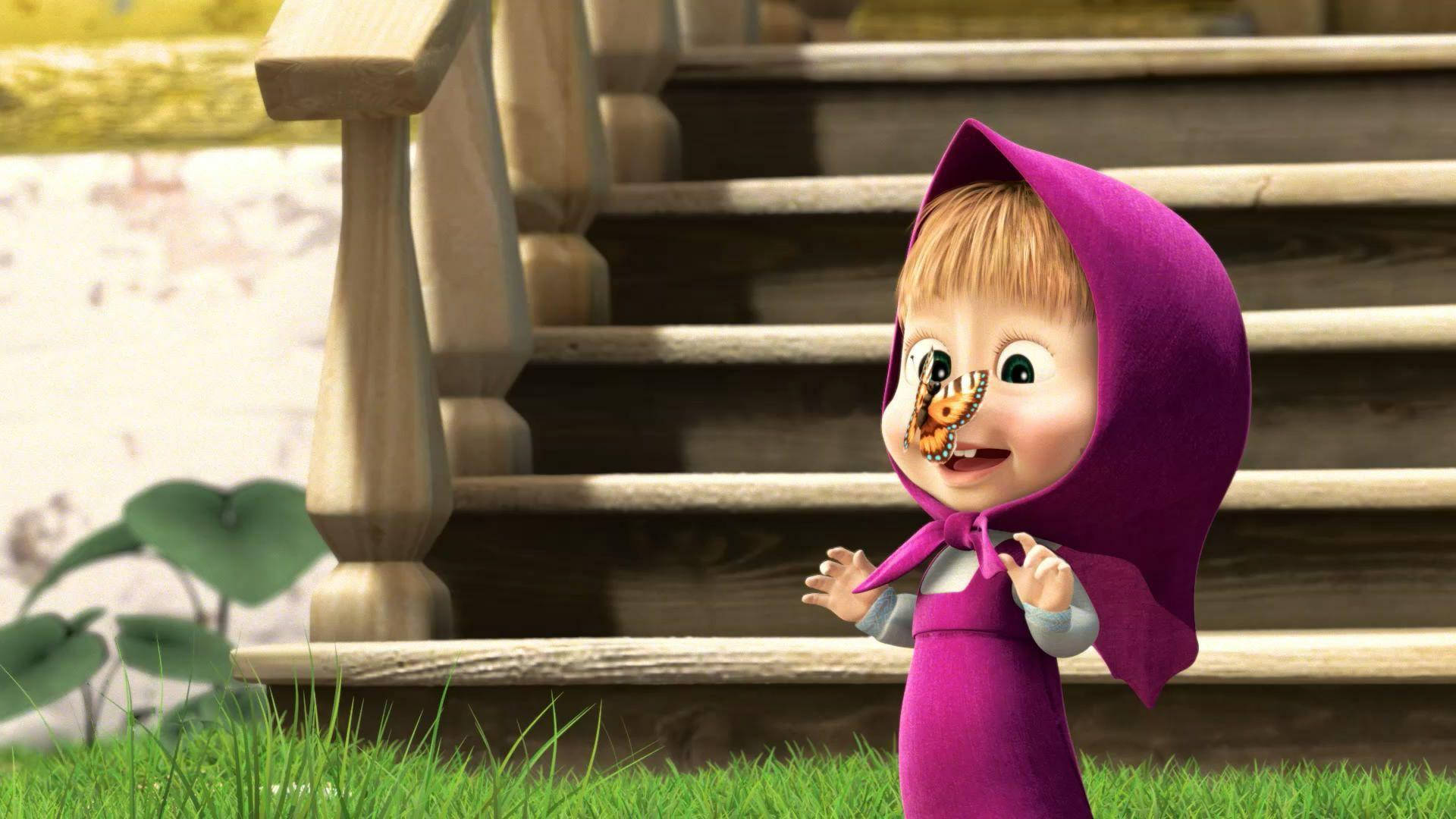 Masha And The Bear Butterfly