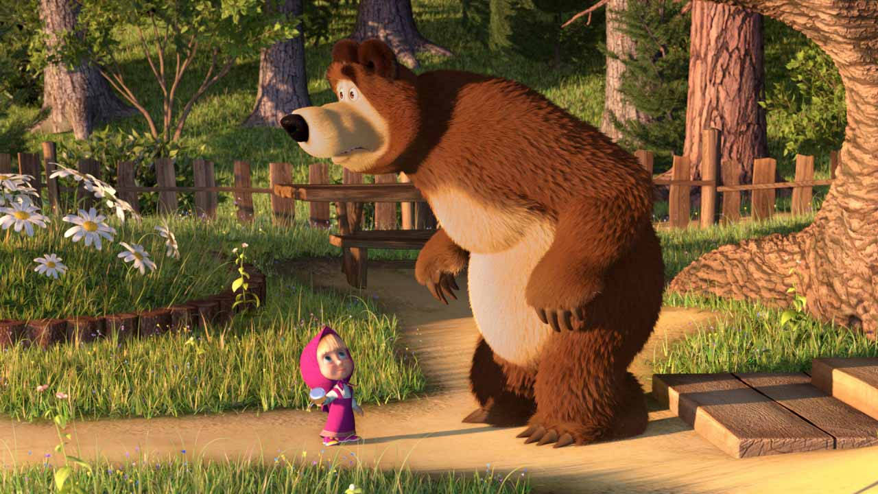 Masha And The Bear Face To Face