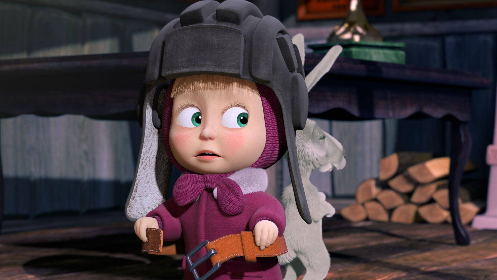 Masha And The Bear Scared