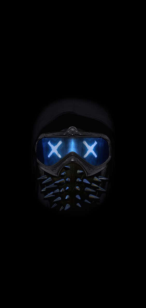 Mask From Watch Dogs Iphone Background