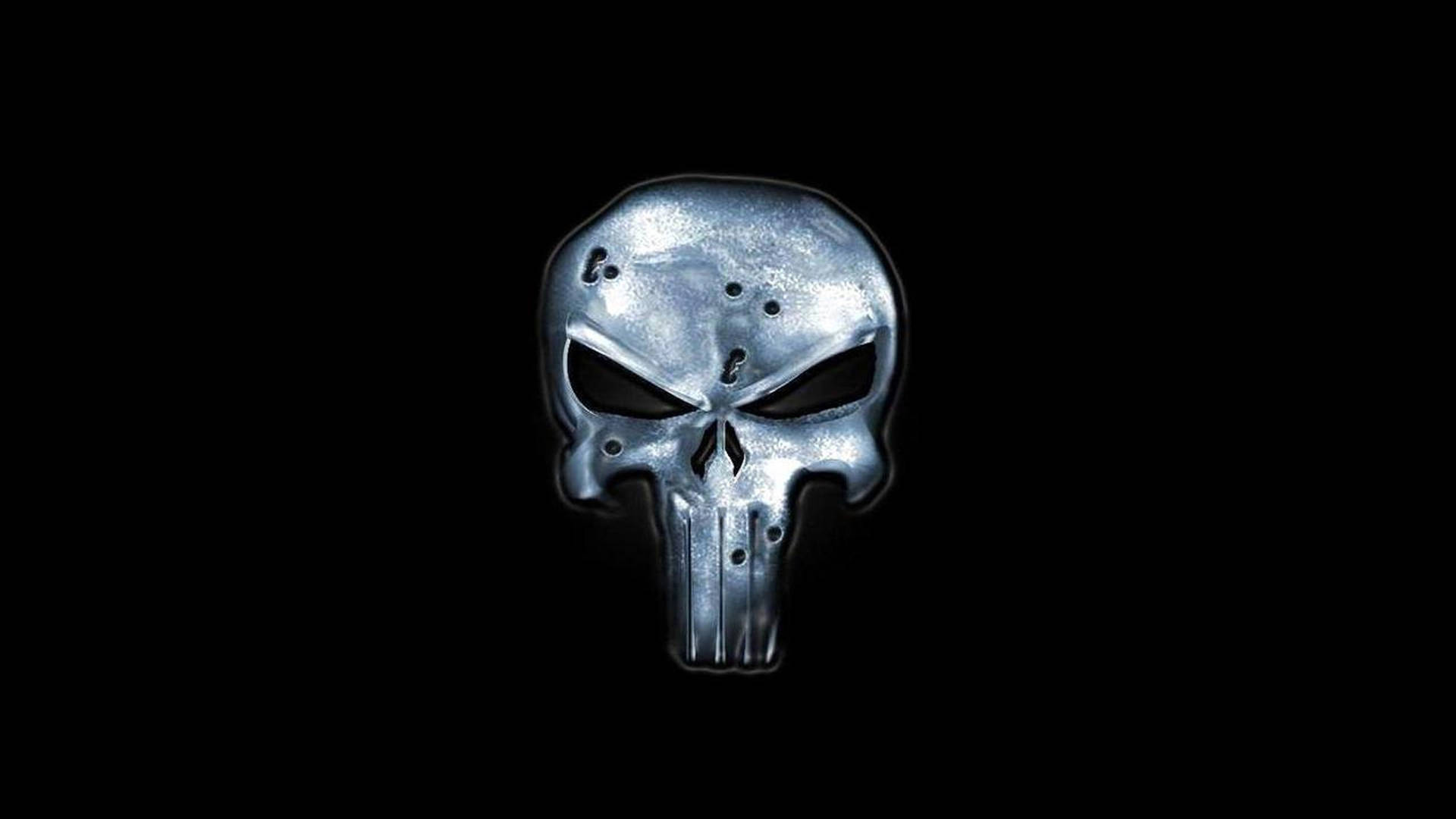 Mask Of The Punisher Logo Background