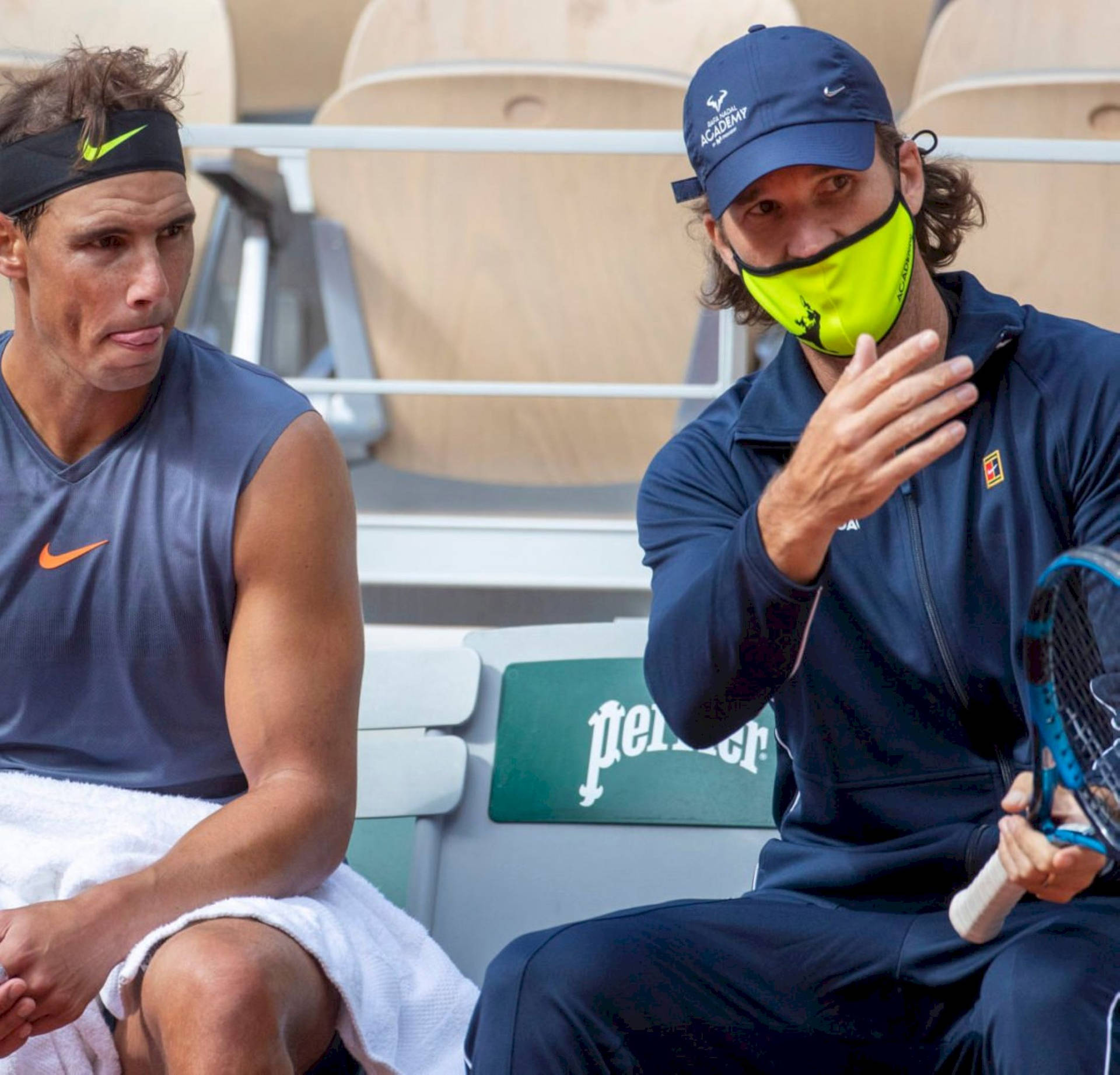 Masked Carlos Moya