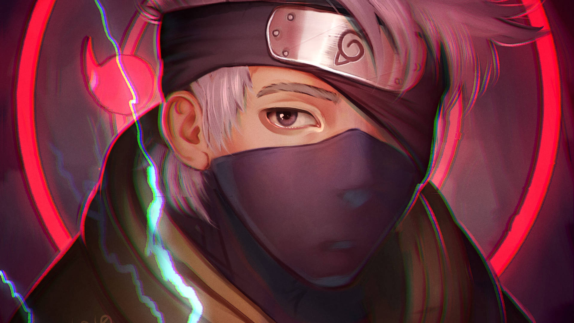 Masked Kakashi Naruto Ipad Background