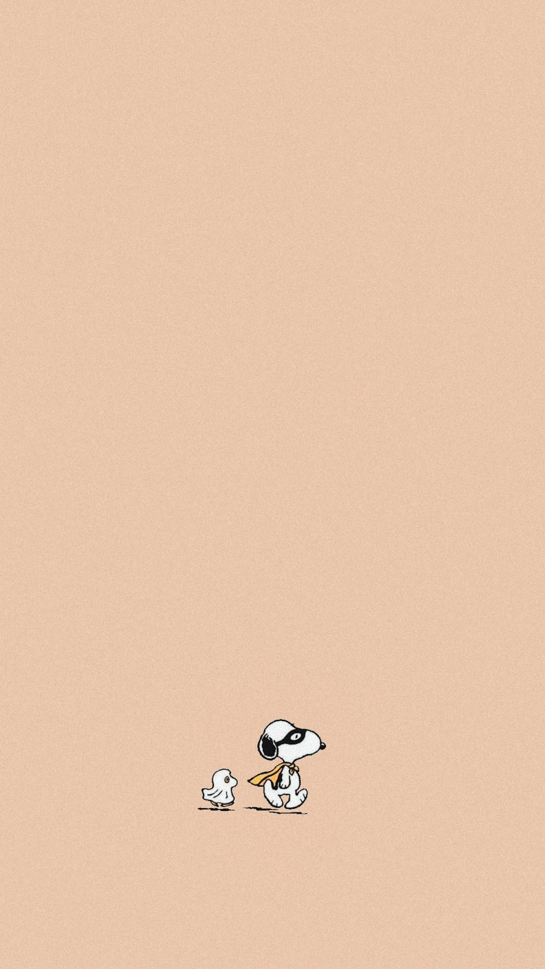 Masked Snoopy Halloween Background