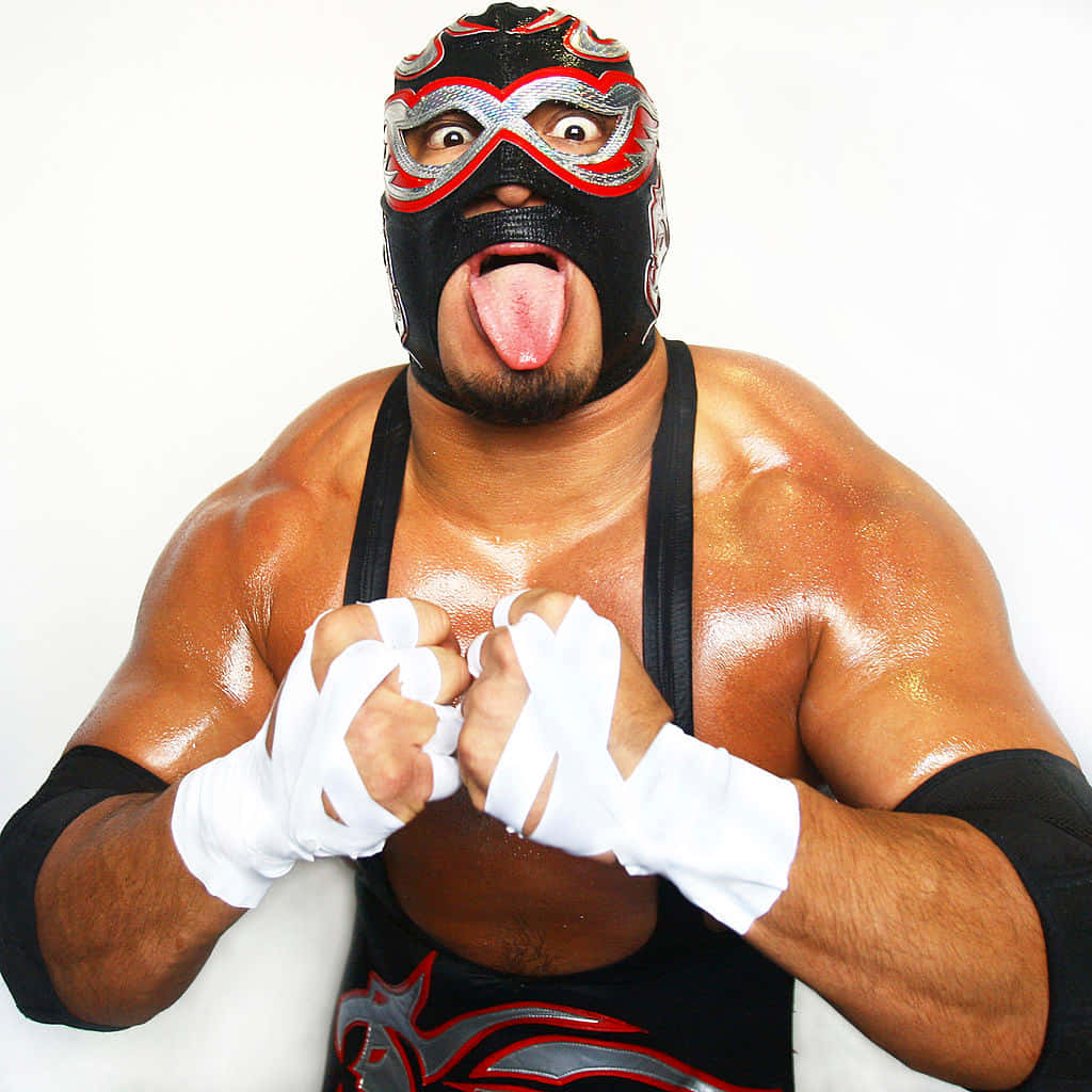 Masked_ Wrestler_ Showing_ Tongue.jpg Background