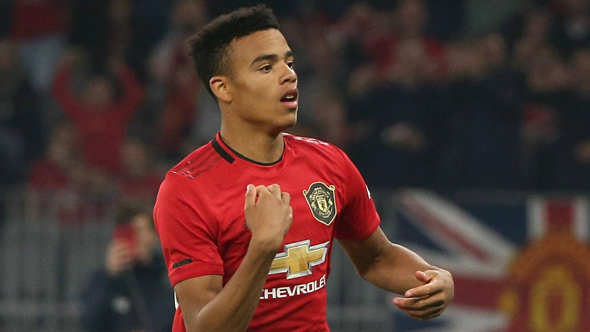 Mason Greenwood Fist Background