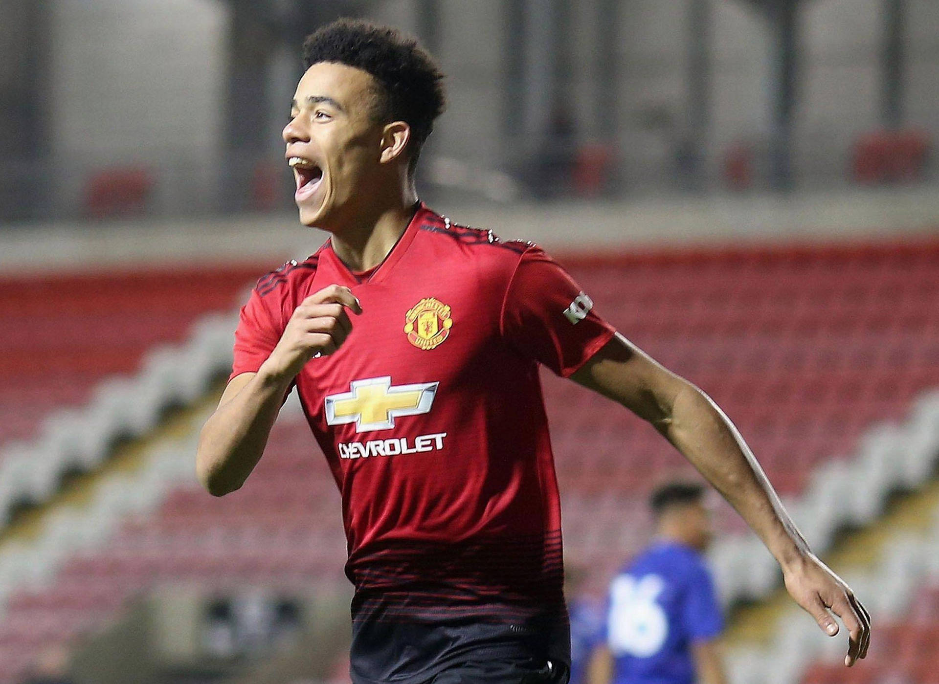 Mason Greenwood Screaming Background