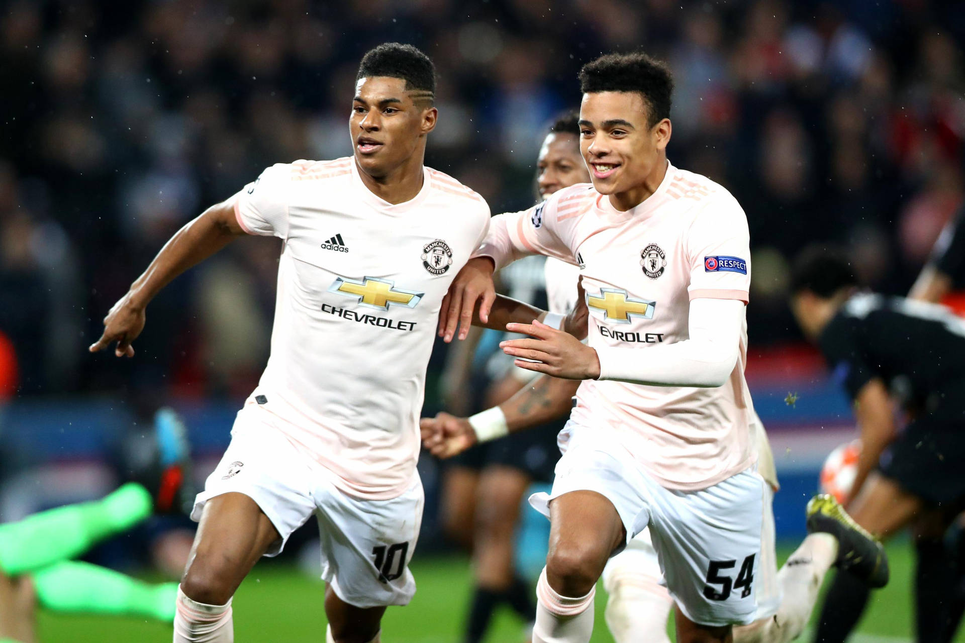 Mason Greenwood Smiling Competition Background