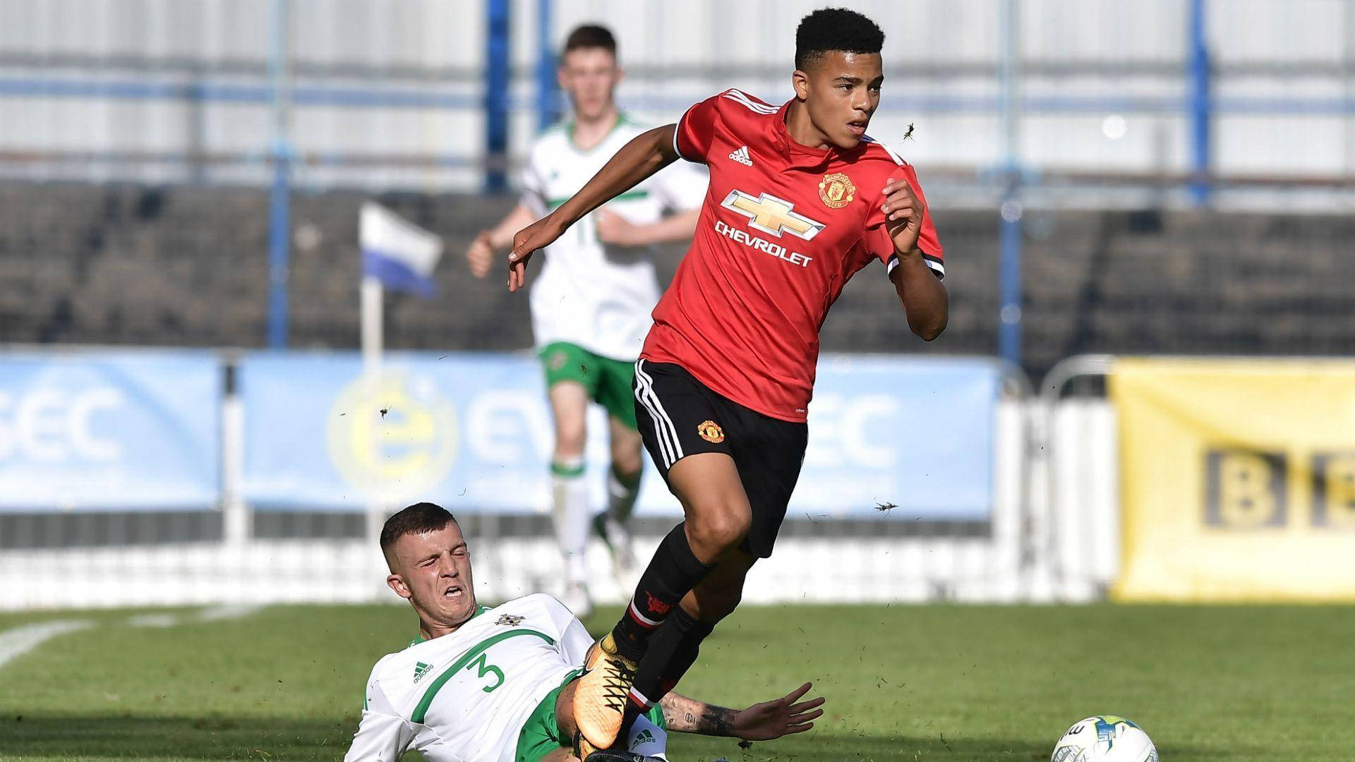 Mason Greenwood Steal Background