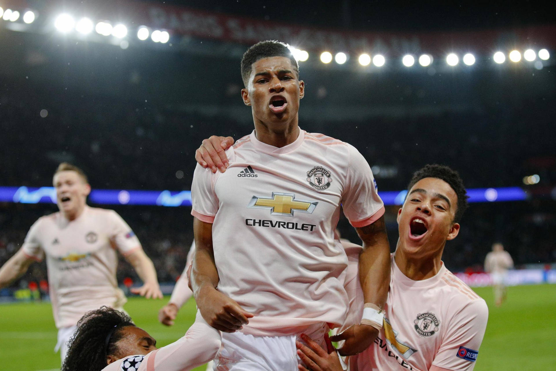 Mason Greenwood Winning Background