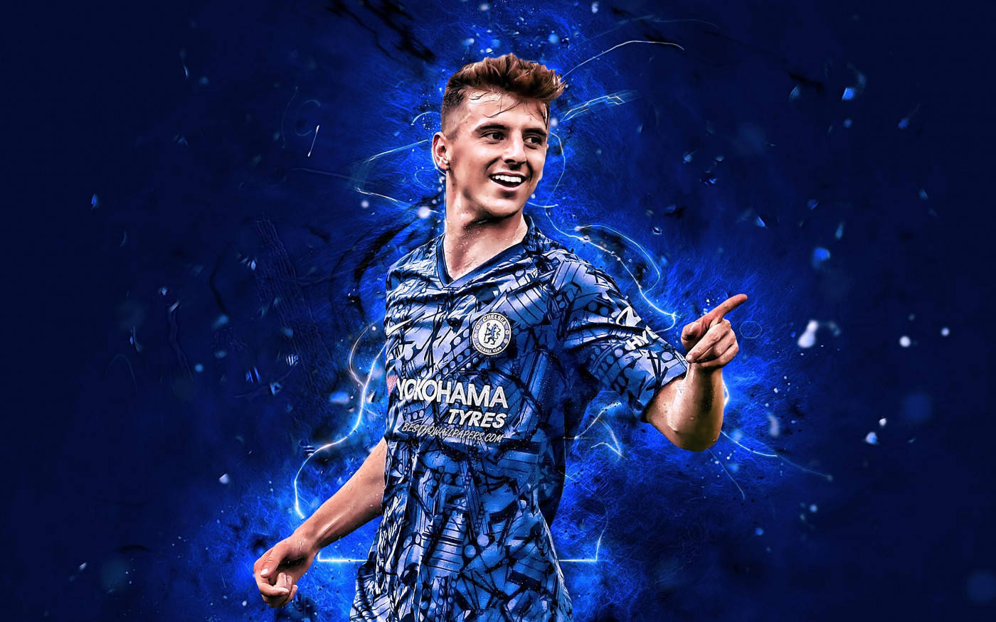 Mason Mount Fan Art Background