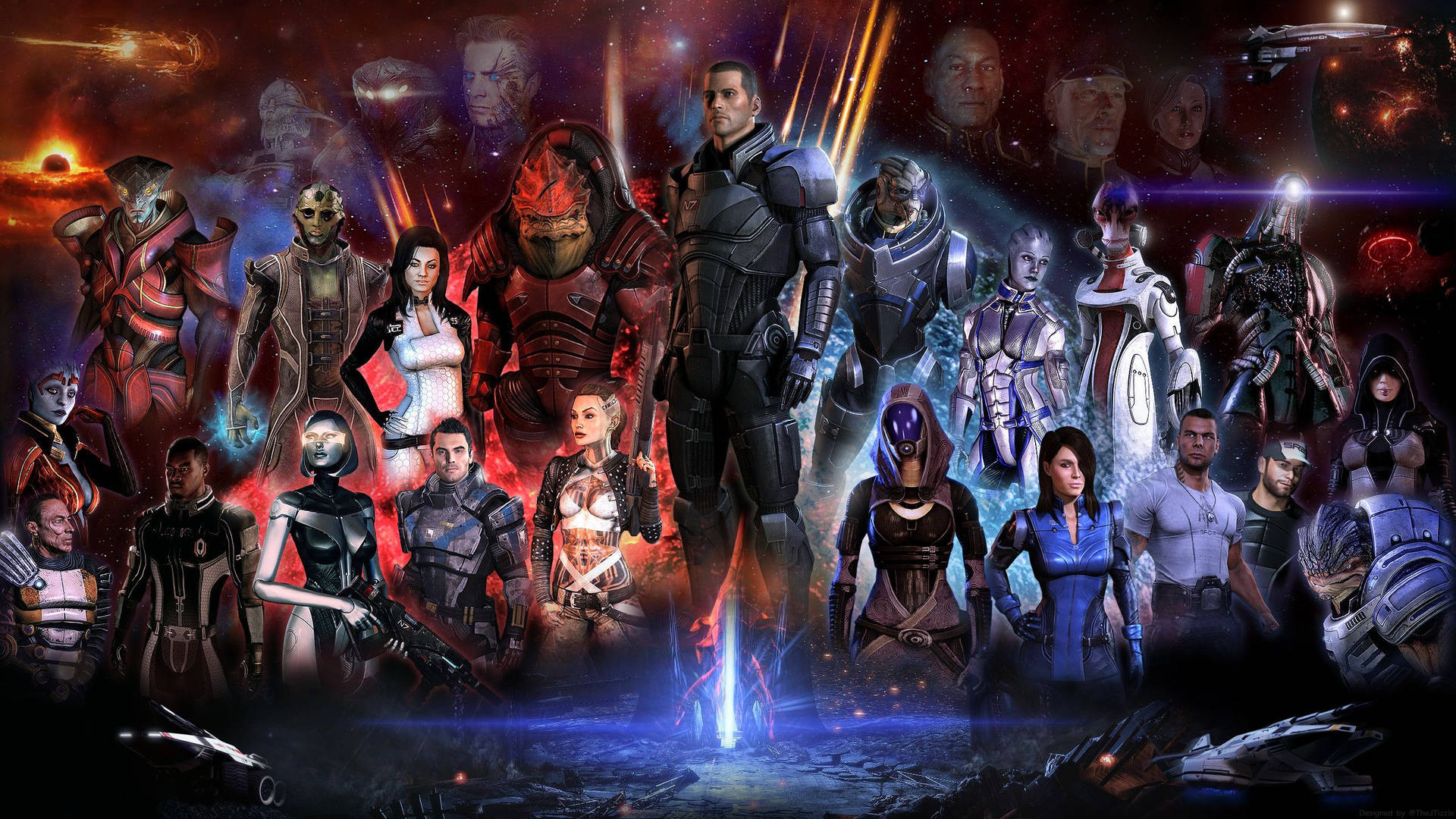 Mass Effect 3 All Characters