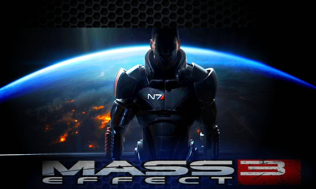 Mass Effect 3 Commander Shepard Silhouette