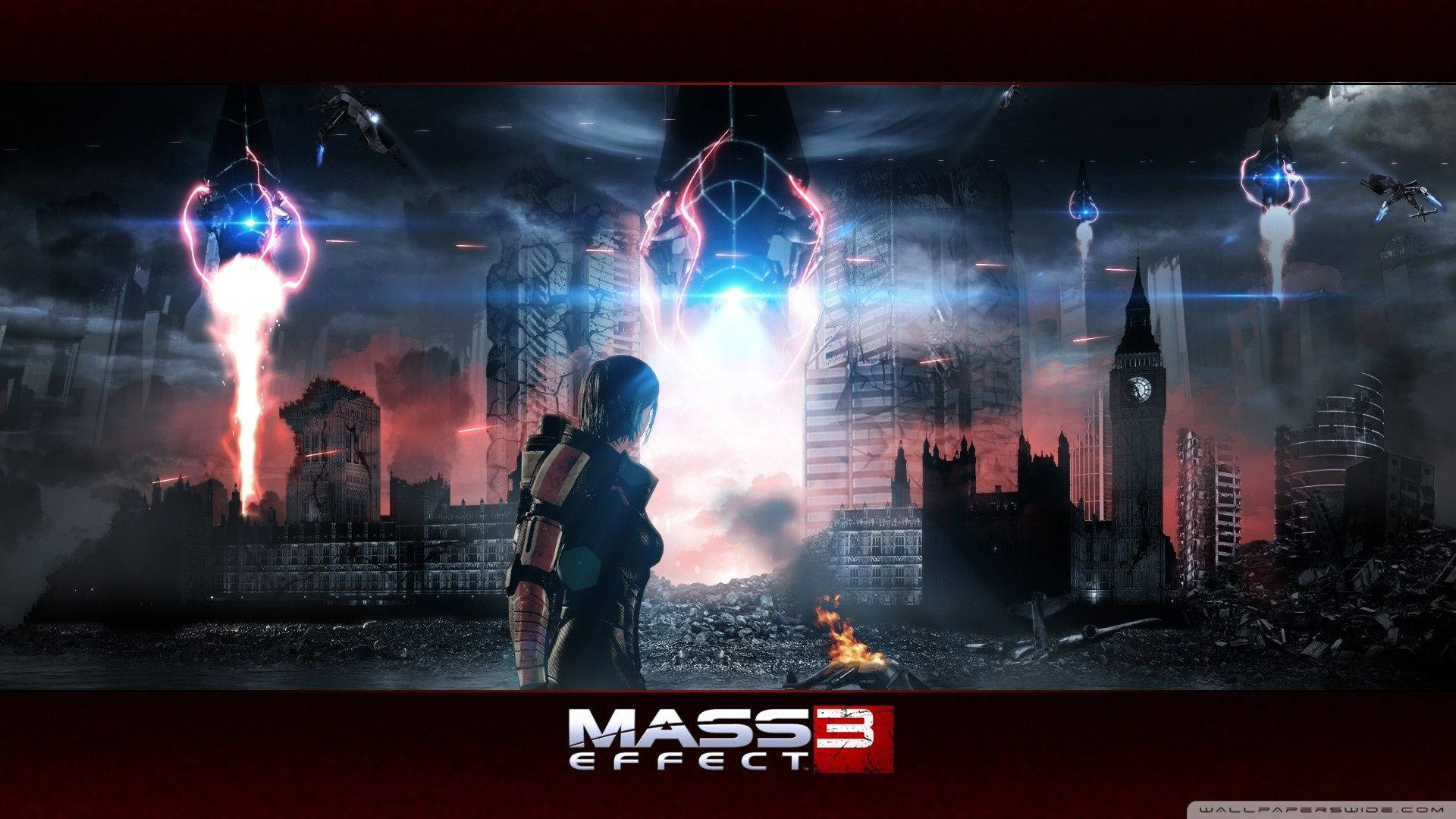 Mass Effect 3 Destroyed Buildings
