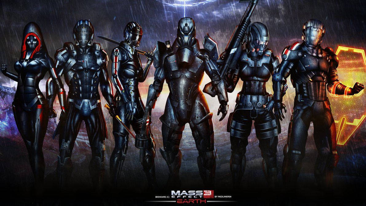 Mass Effect 3 Modern Combat Background