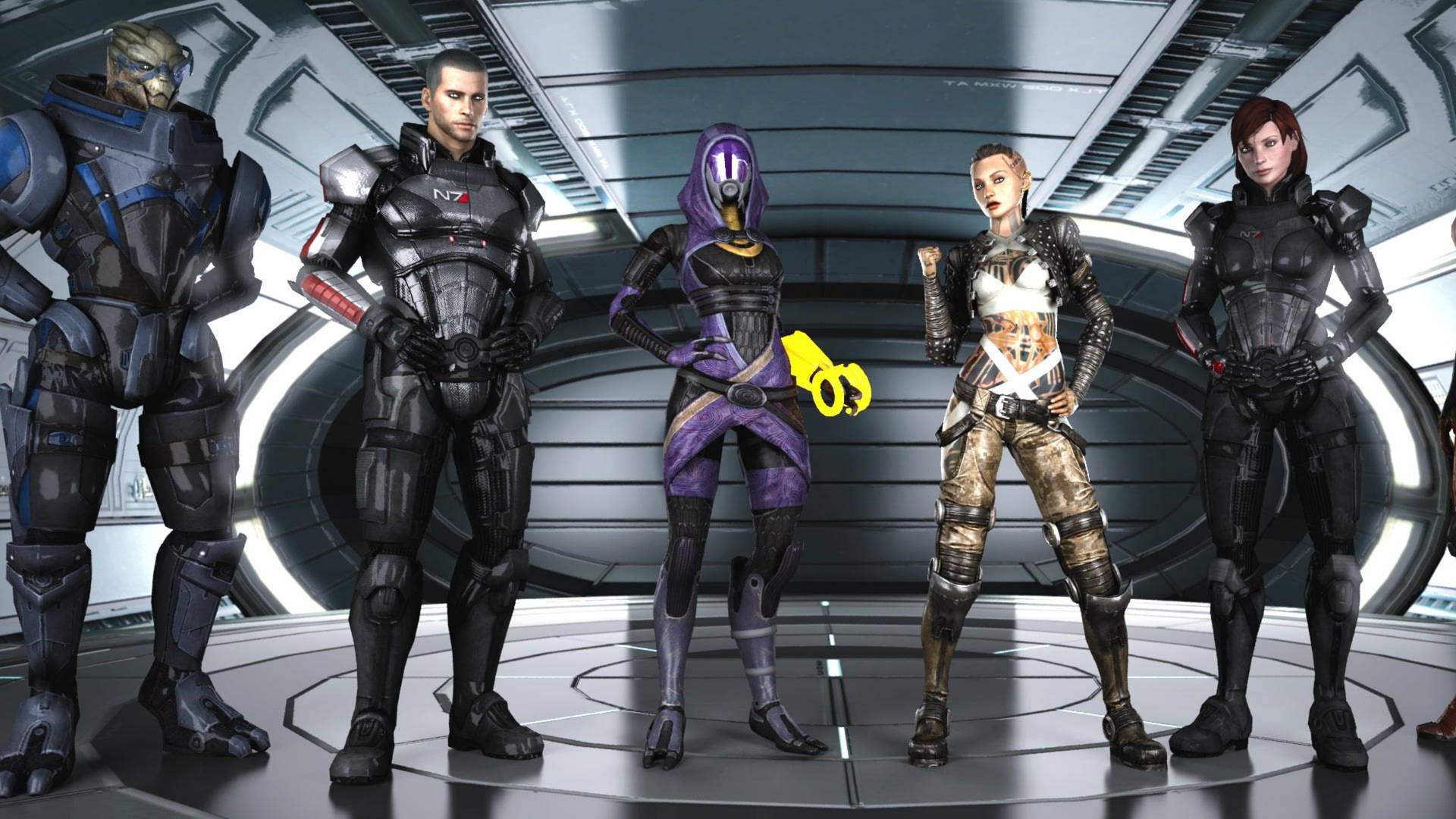 Mass Effect Commander Shepard Team Background