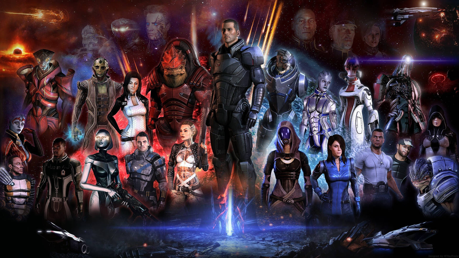 Mass Effect Digital Cover Background