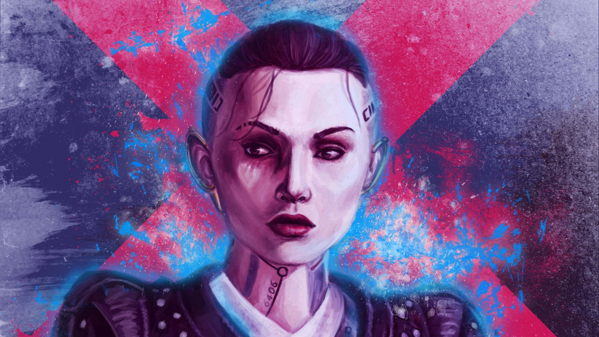 Mass Effect Jack Artwork Background