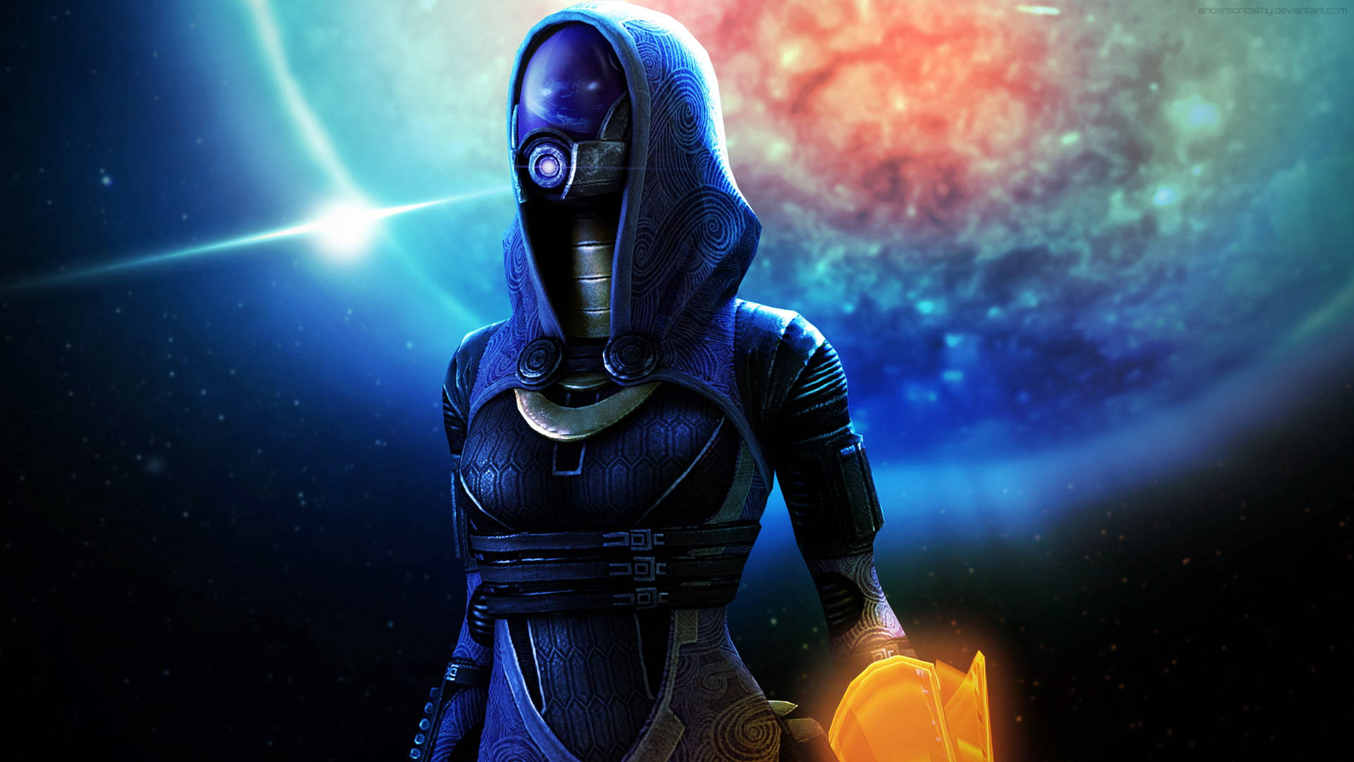 Mass Effect Tali Digital Cover