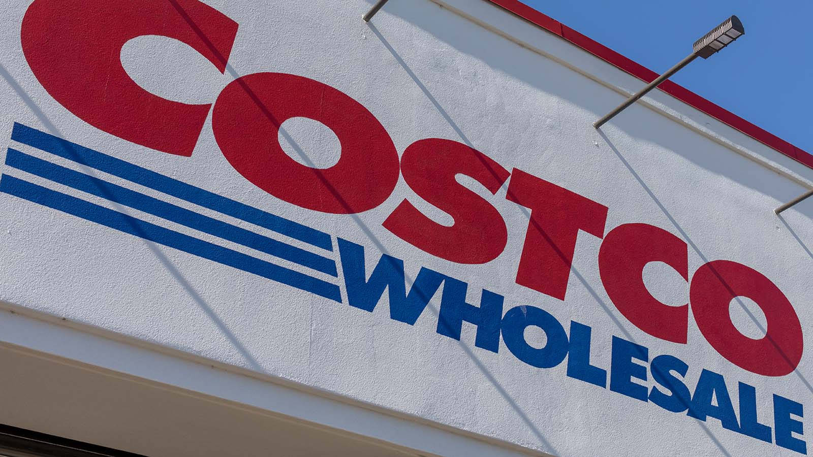 Massive Signage Costco Wholesale Background