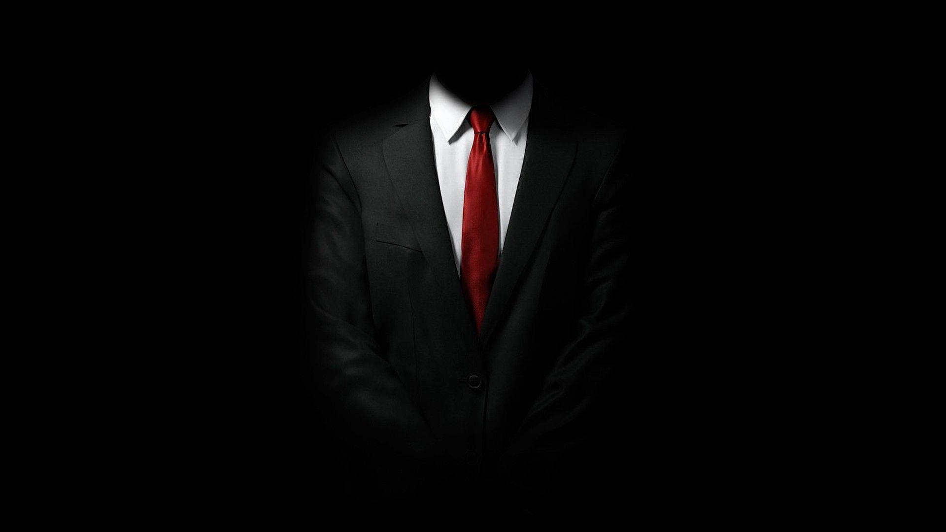 Master Assassin Agent 47 In Hitman Black Background