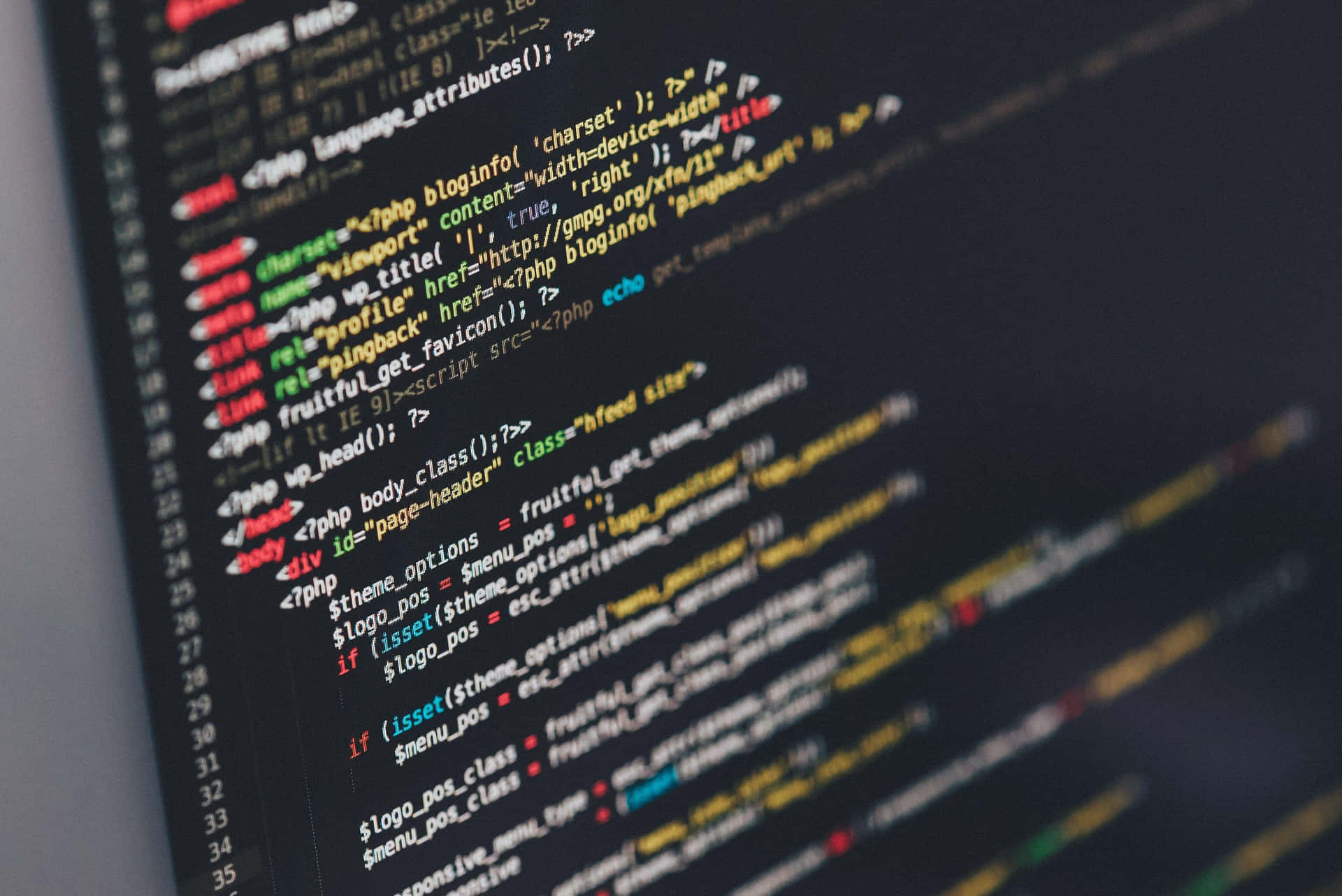 Master Coding At Your Fingertips Background