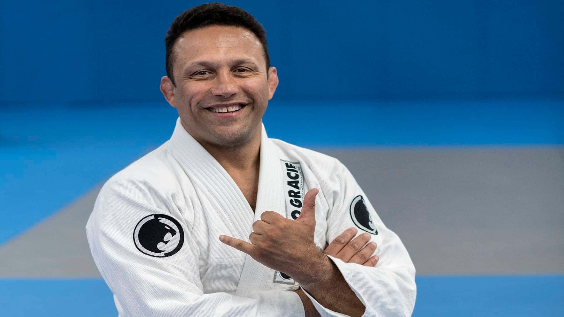 Master Jiu-jitsu Renzo Gracie Background