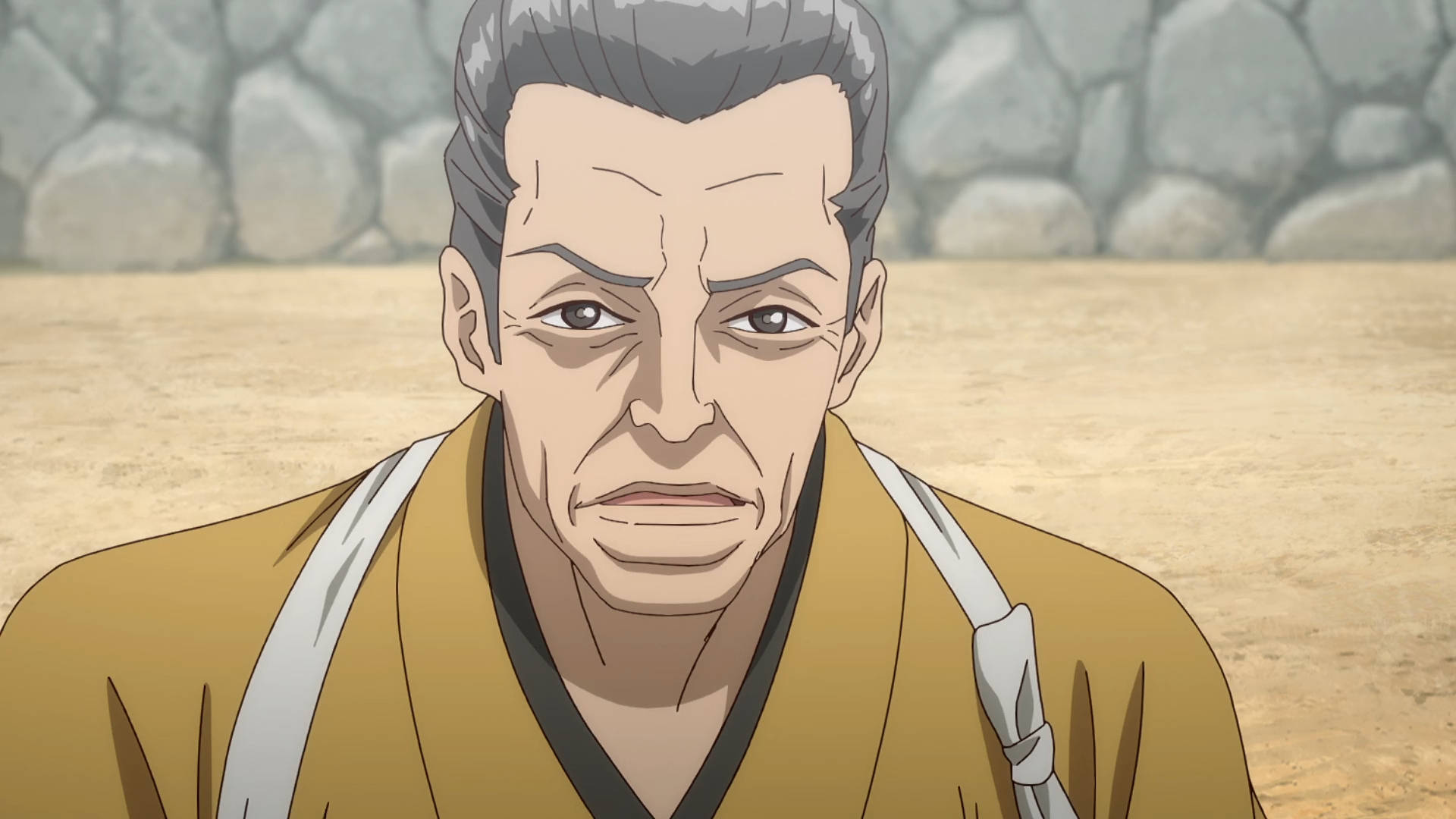 Master Mitsuhide In Yasuke Background