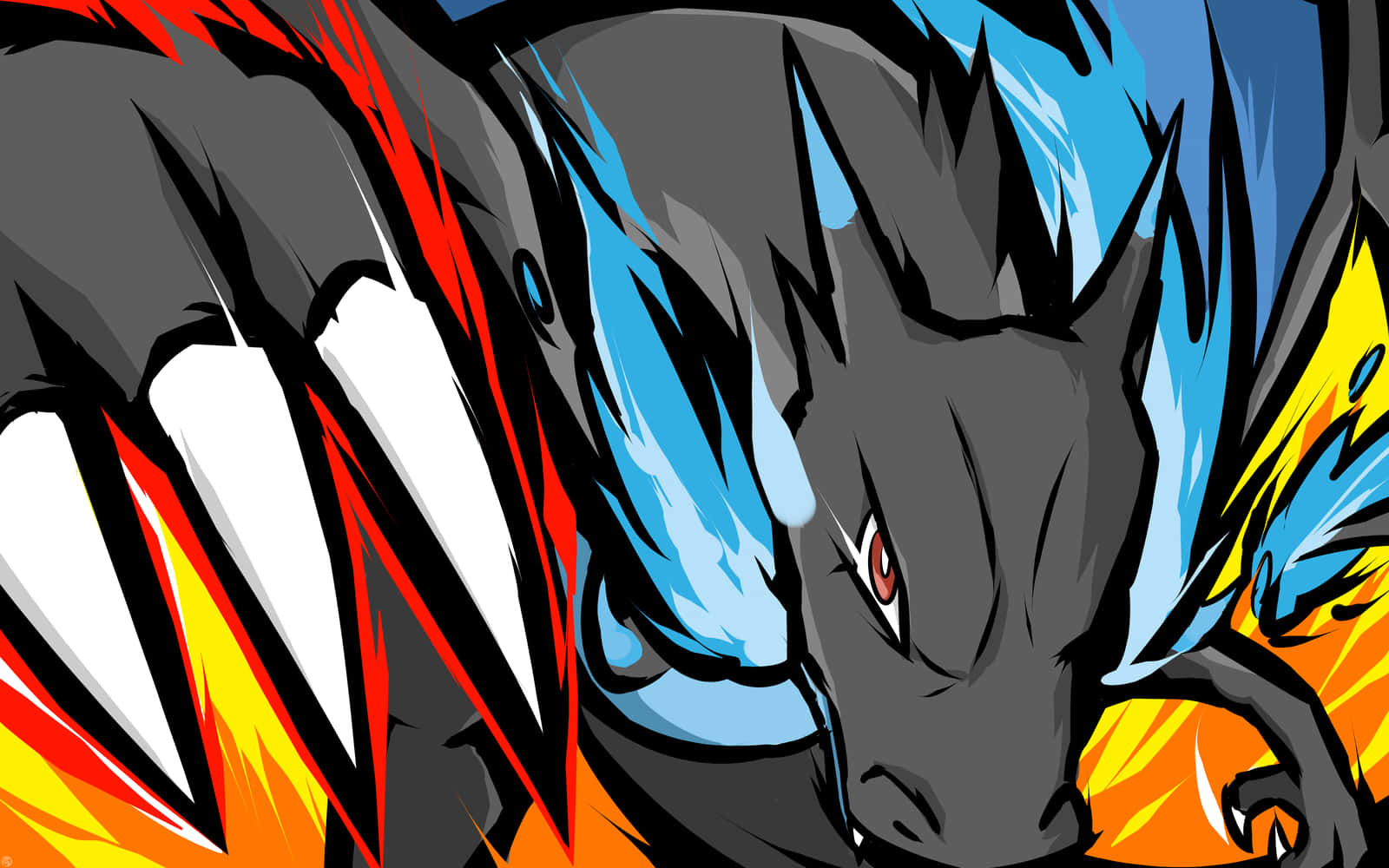 Master Of The Skies - Epic Charizard Background