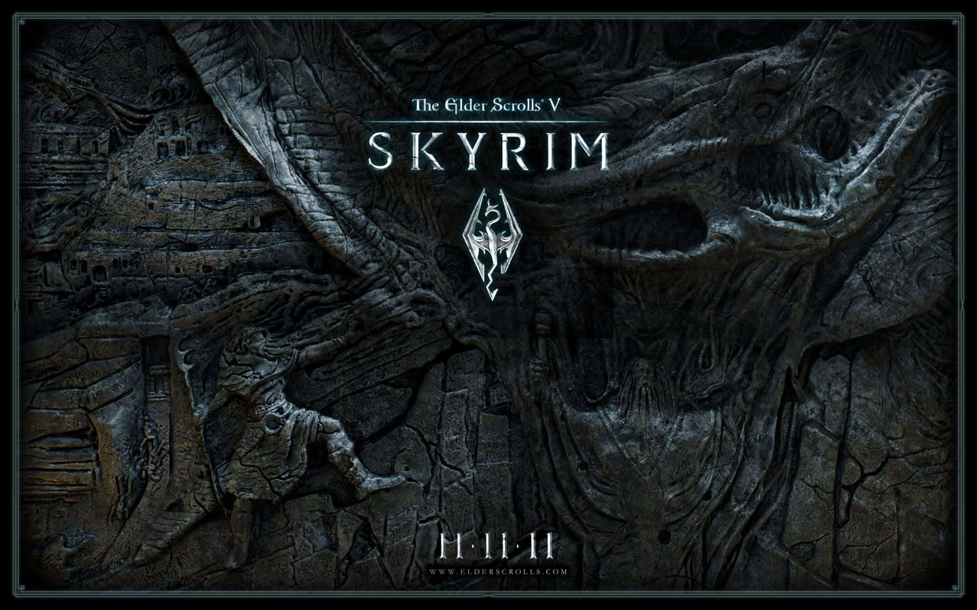 Master The Magical World Of Skyrim Background