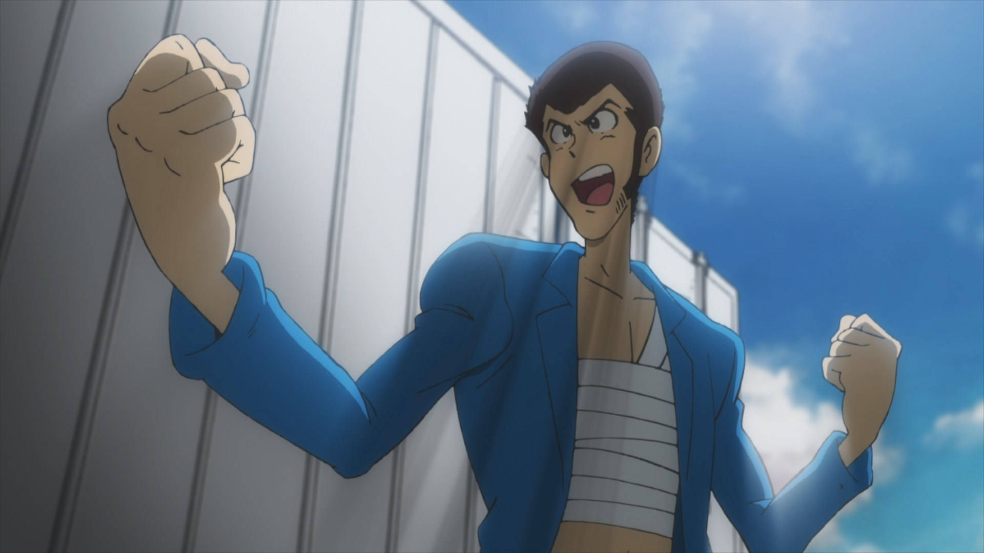 Master Thief Lupin The Third In Action Background