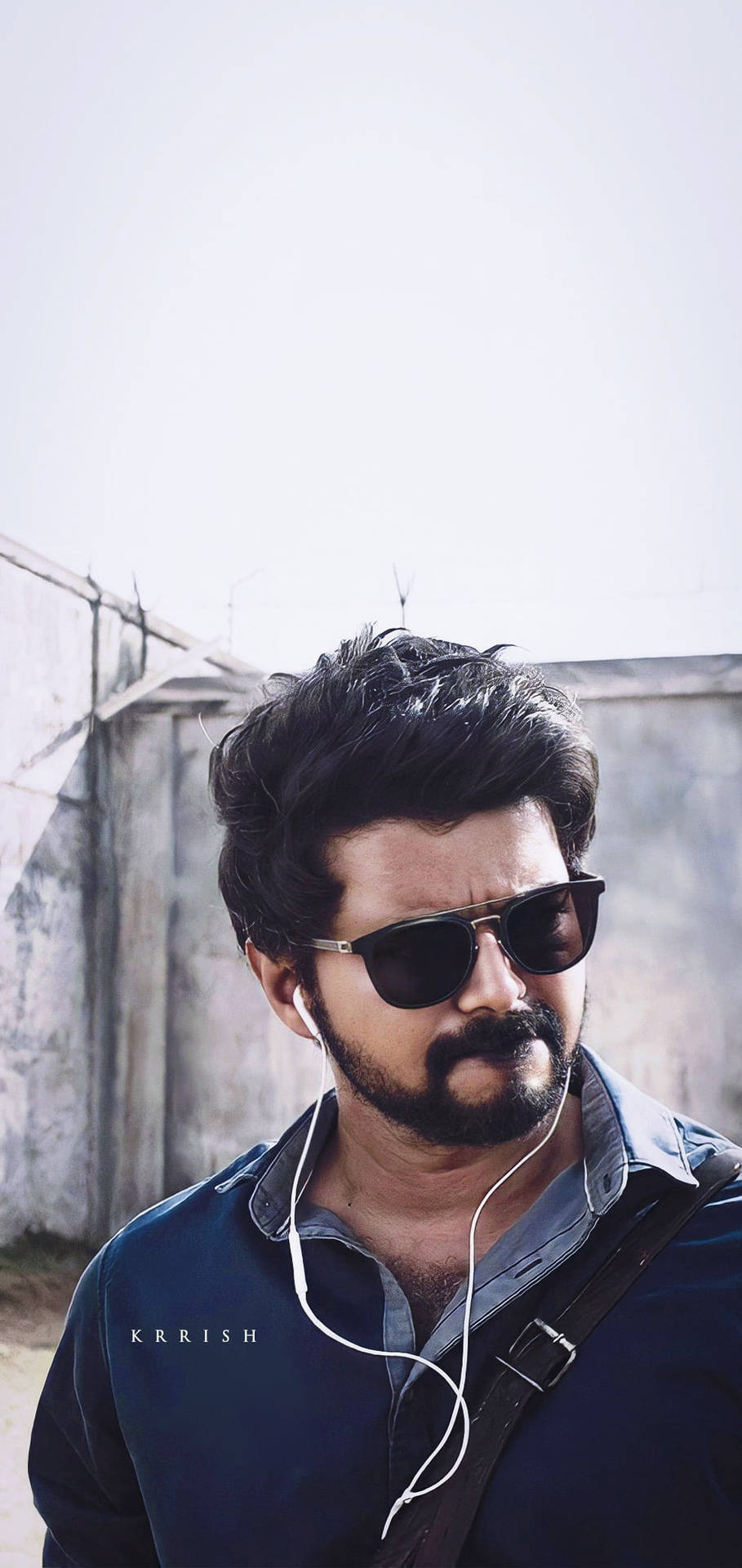 Master Vijay Hd Black Sunglass Background