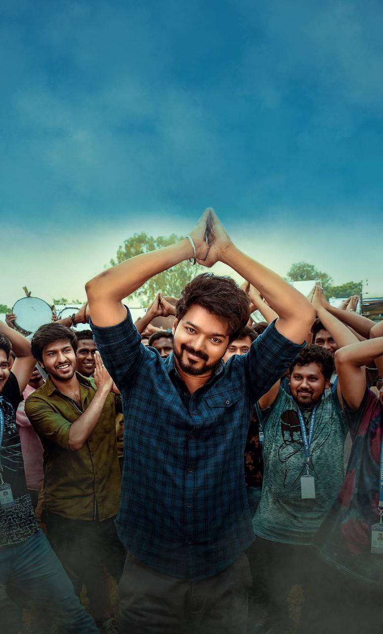 Master Vijay Hd Dance Move Background