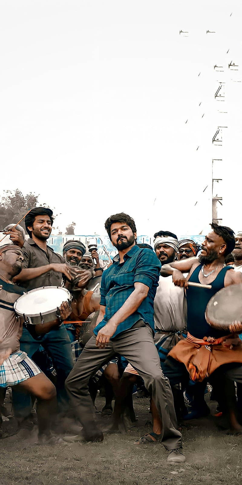 Master Vijay Hd Music Dance Group Background