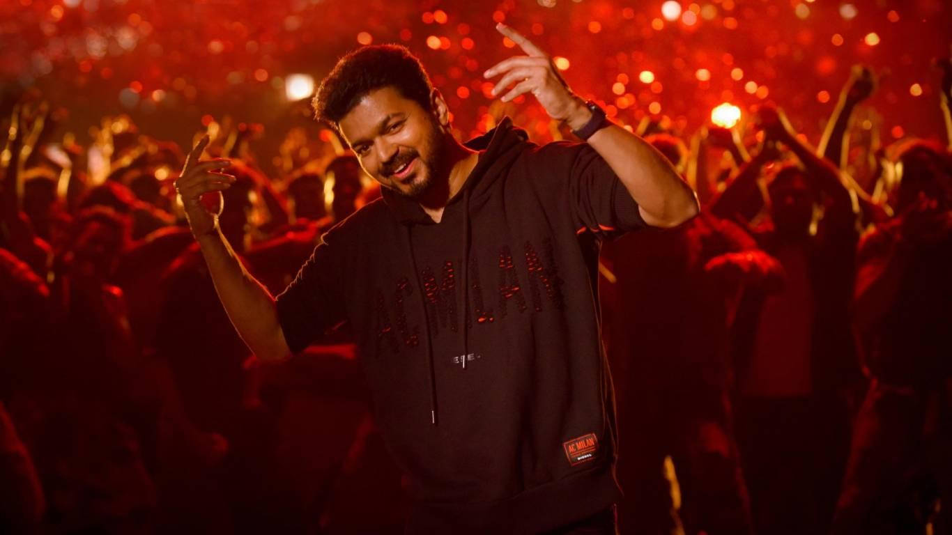 Master Vijay In Action - A High Spirited Party Dance In 4k Resolution. Background