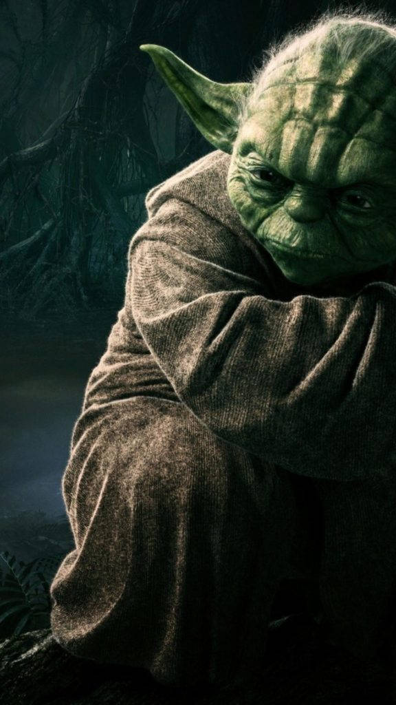 Master Yoda From Epic Star Wars Background