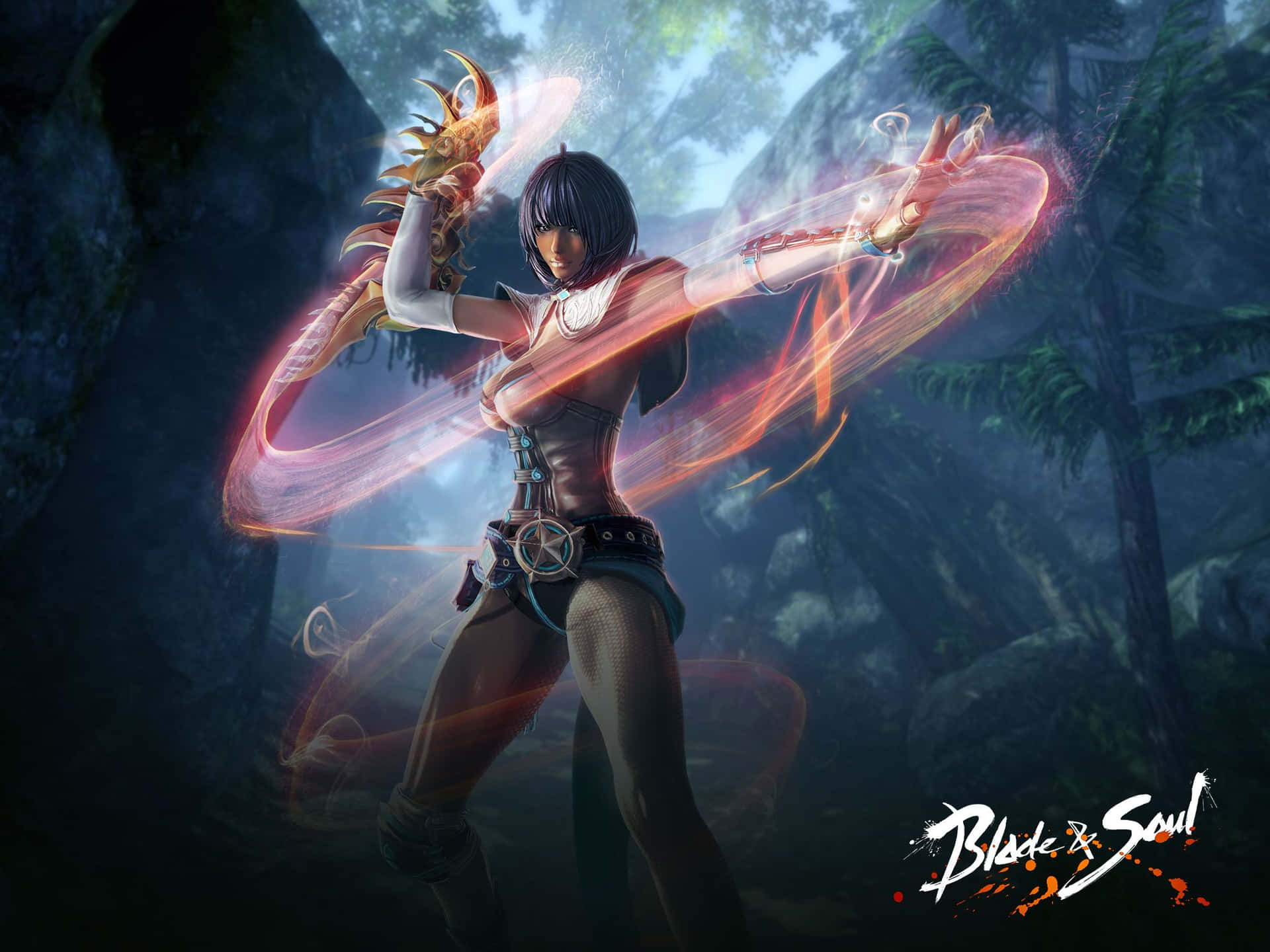 Master Your Destiny With Blade & Soul Background