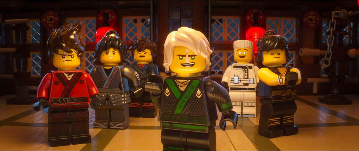 Mastery In Lego Dojo - The Lego Ninjago Movie Background