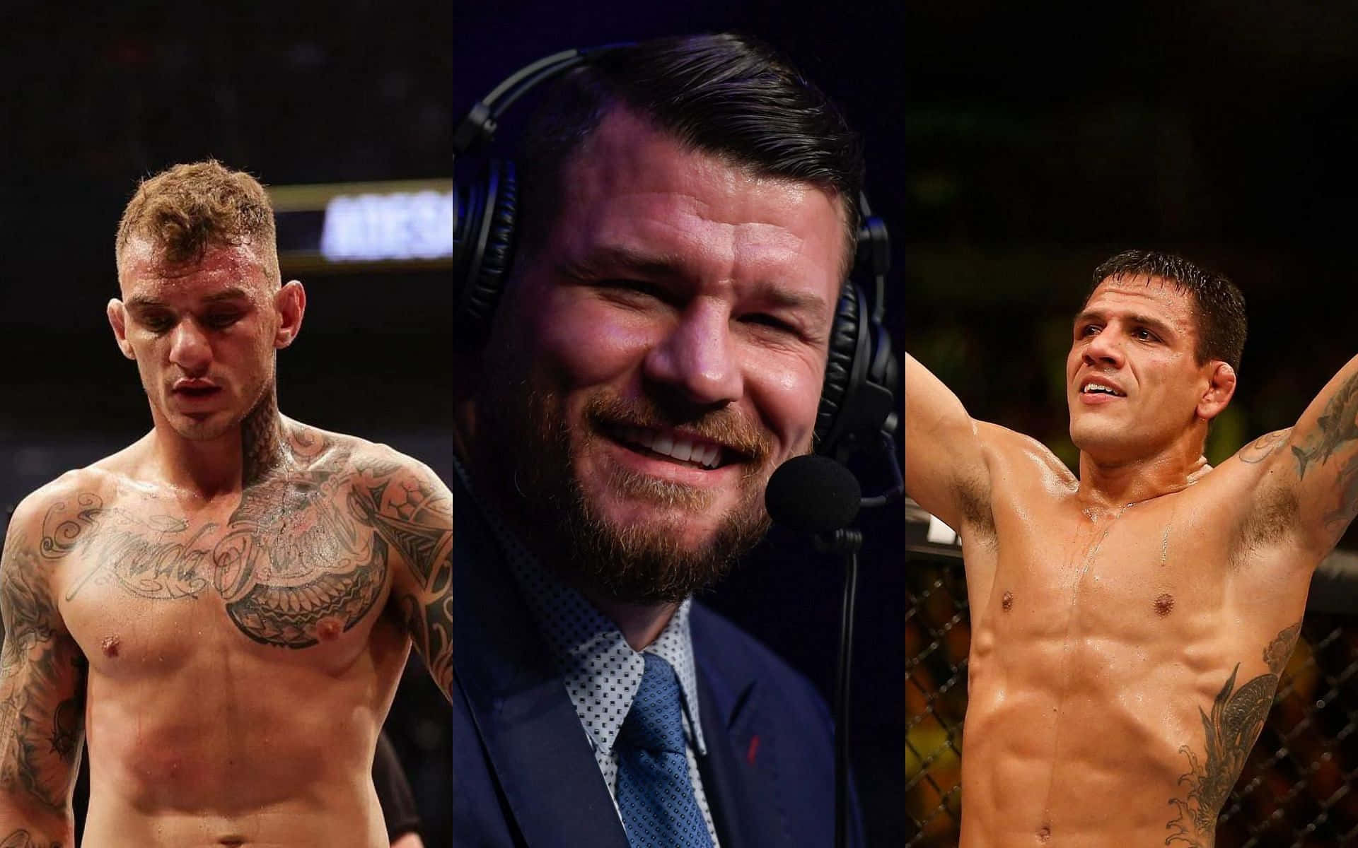 Match Announcer For Renato Moicano Match Background
